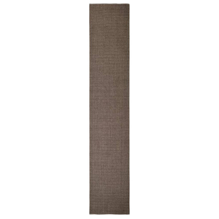 Tappeto in Sisal per Tiragraffi Marrone 66x350 cmcod mxl 78225