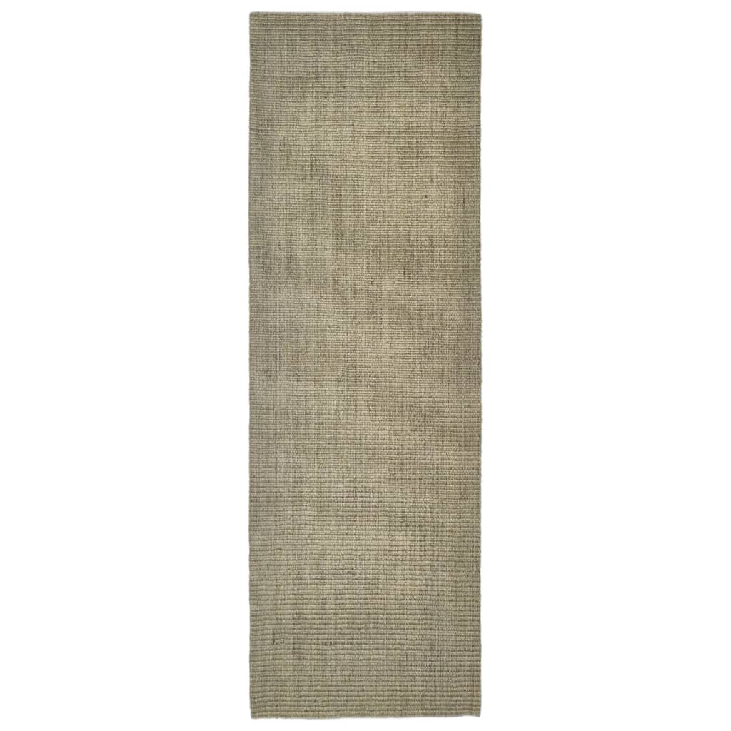 Tappeto in Sisal per Tiragraffi Tortora 66x200 cm 3203483