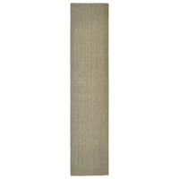 Tappeto in Sisal per Tiragraffi Tortora 66x300 cm 3203485