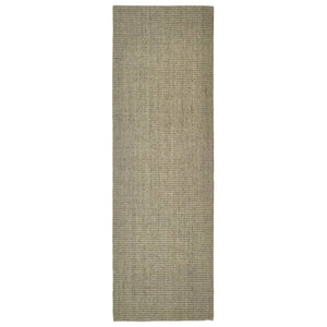 Tappeto in Sisal per Tiragraffi Tortora 80x250 cm 3203490