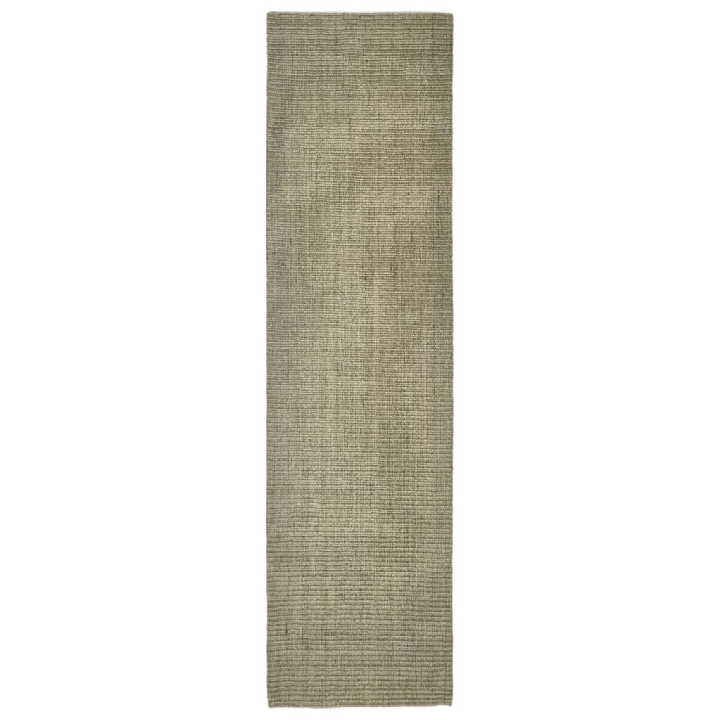 Tappeto in Sisal per Tiragraffi Tortora 80x300 cm 3203491