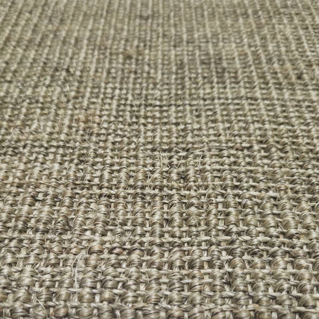 Tappeto in Sisal per Tiragraffi Tortora 80x300 cm 3203491