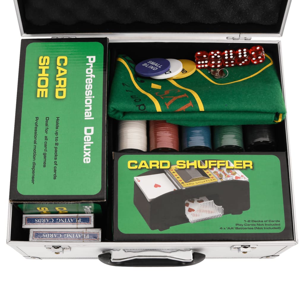 Set di Fiches da Poker 300 pz 4 g 80410