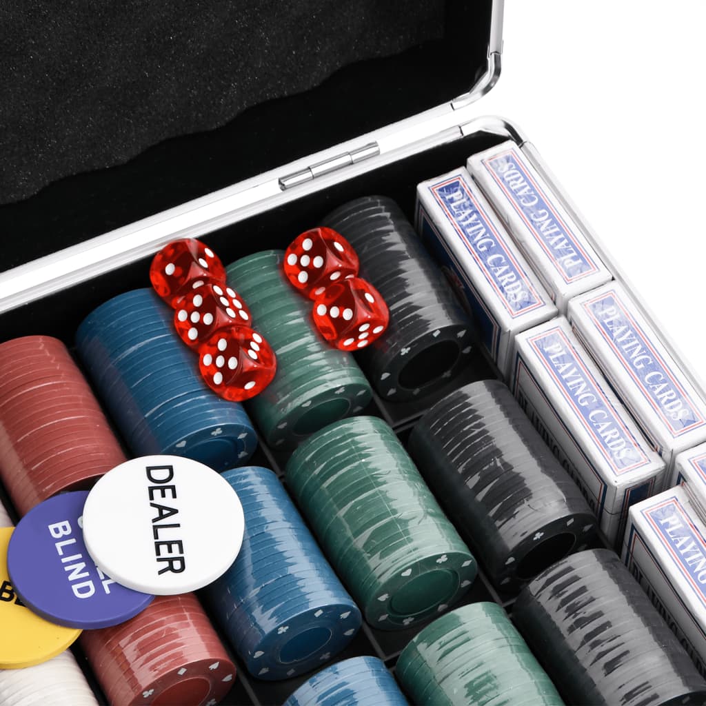 Set di Fiches da Poker 600 pz 4 g 80413