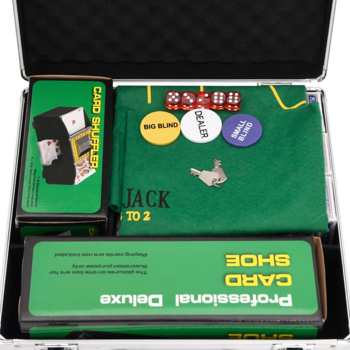 Set di Fiches da Poker 600 pz 11,5 g 80414