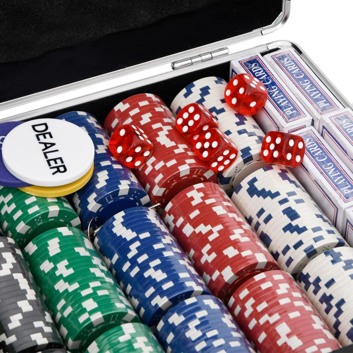 Set di Fiches da Poker 600 pz 11,5 g 80414