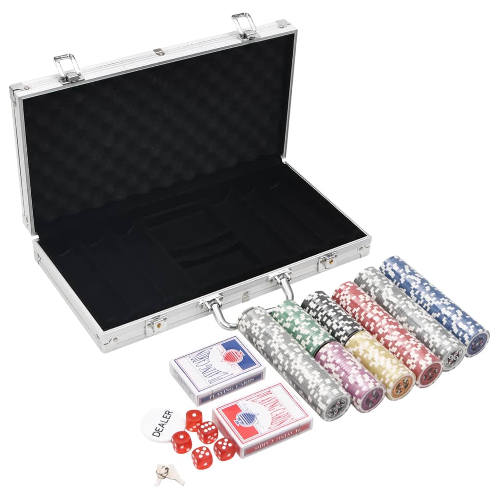 Set di Fiches da Poker 300 pz 11,5 g 80417