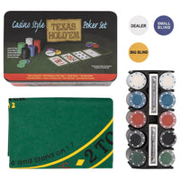 Set di Fiches da Poker 200 pz 4 g 80418