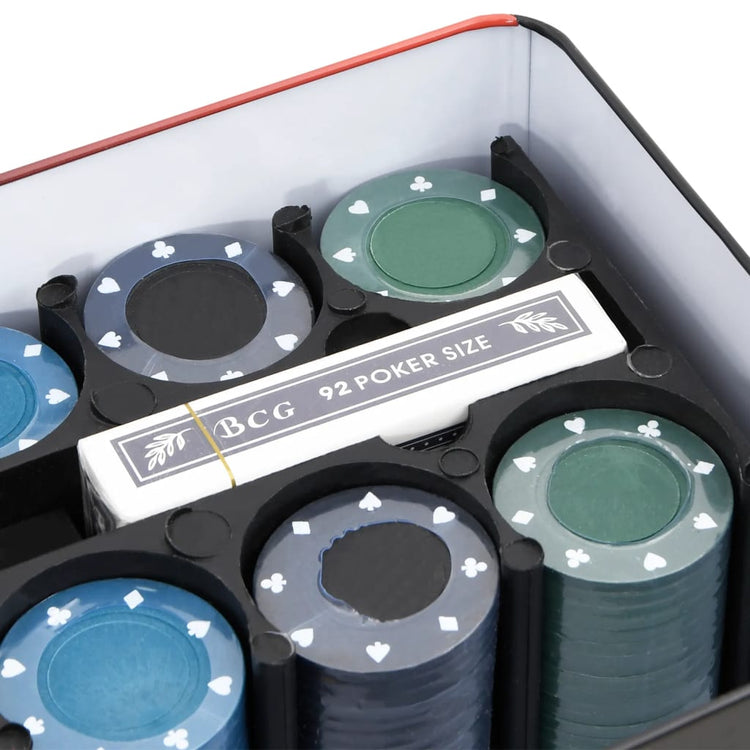 Set di Fiches da Poker 200 pz 4 g 80418