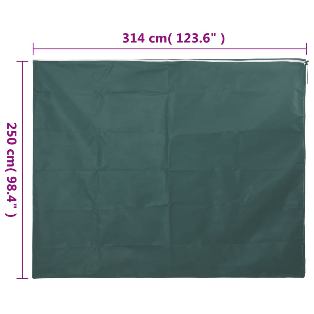 Coperture con Cerniera per Piante 2pz 70 g/m² 3,14x2,5 m 3203542