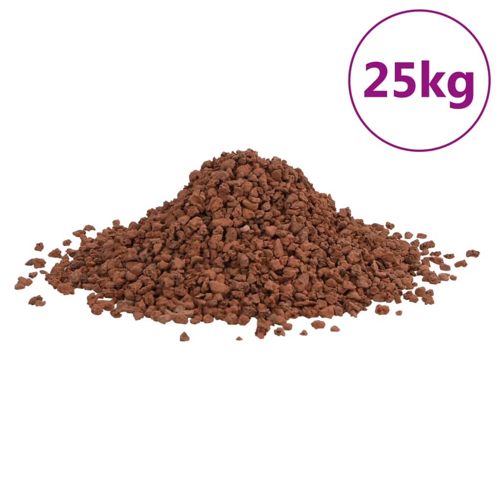 Rocce Vulcaniche 25 kg Rosse 5-8 mm 155310