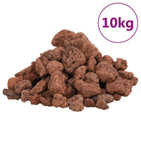 Rocce Vulcaniche 10 kg Rosse 1-2 cm 155311