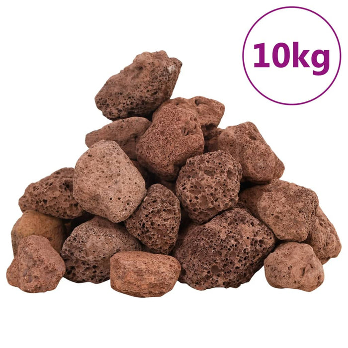 Rocce Vulcaniche 10 kg Rosse 3-5 cm 155313