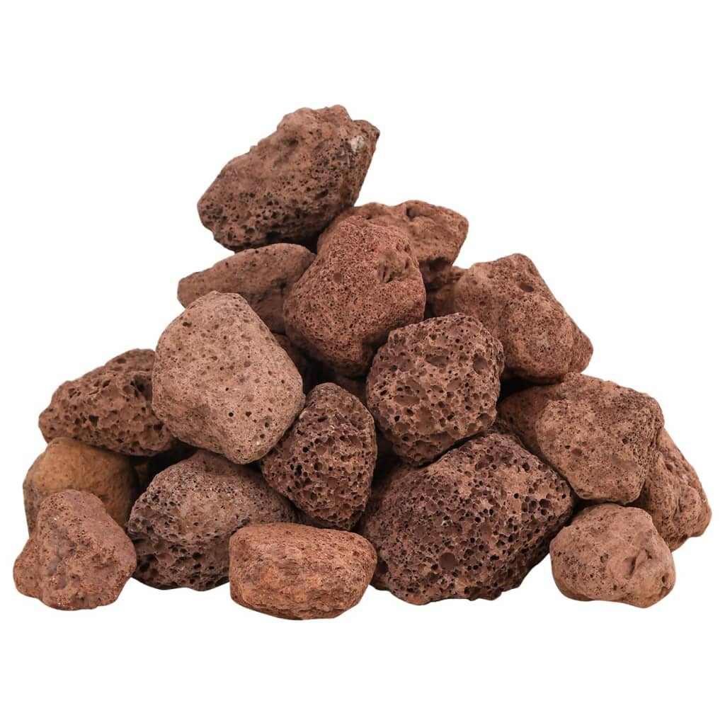 Rocce Vulcaniche 25 kg Rosse 3-5 cm 155314