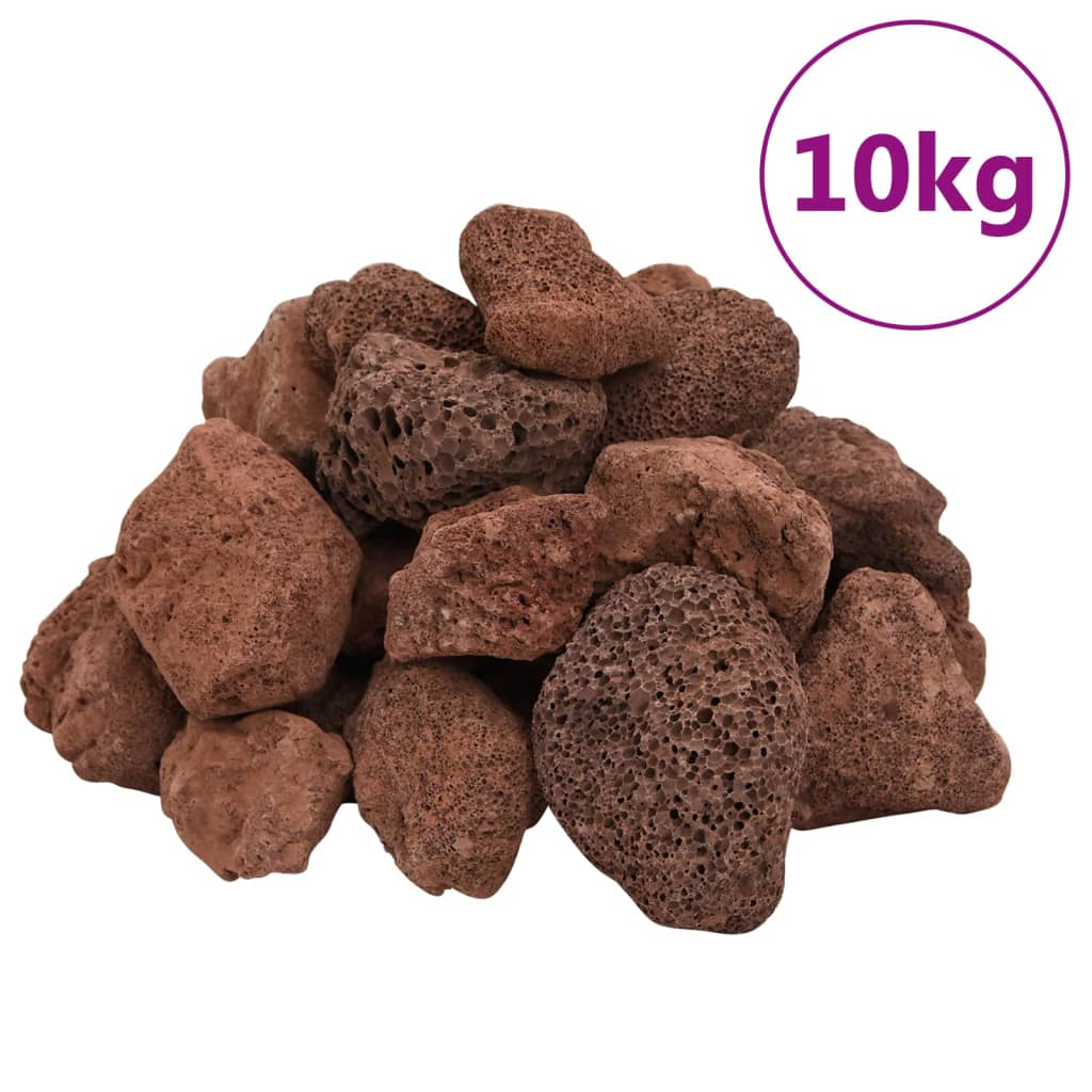 Rocce Vulcaniche 10 kg Rosse 5-8 cm 155315