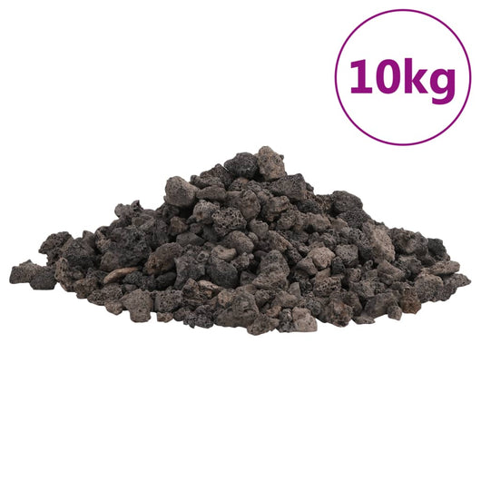 Rocce Vulcaniche 10 kg Nere 1-2 cm 155317