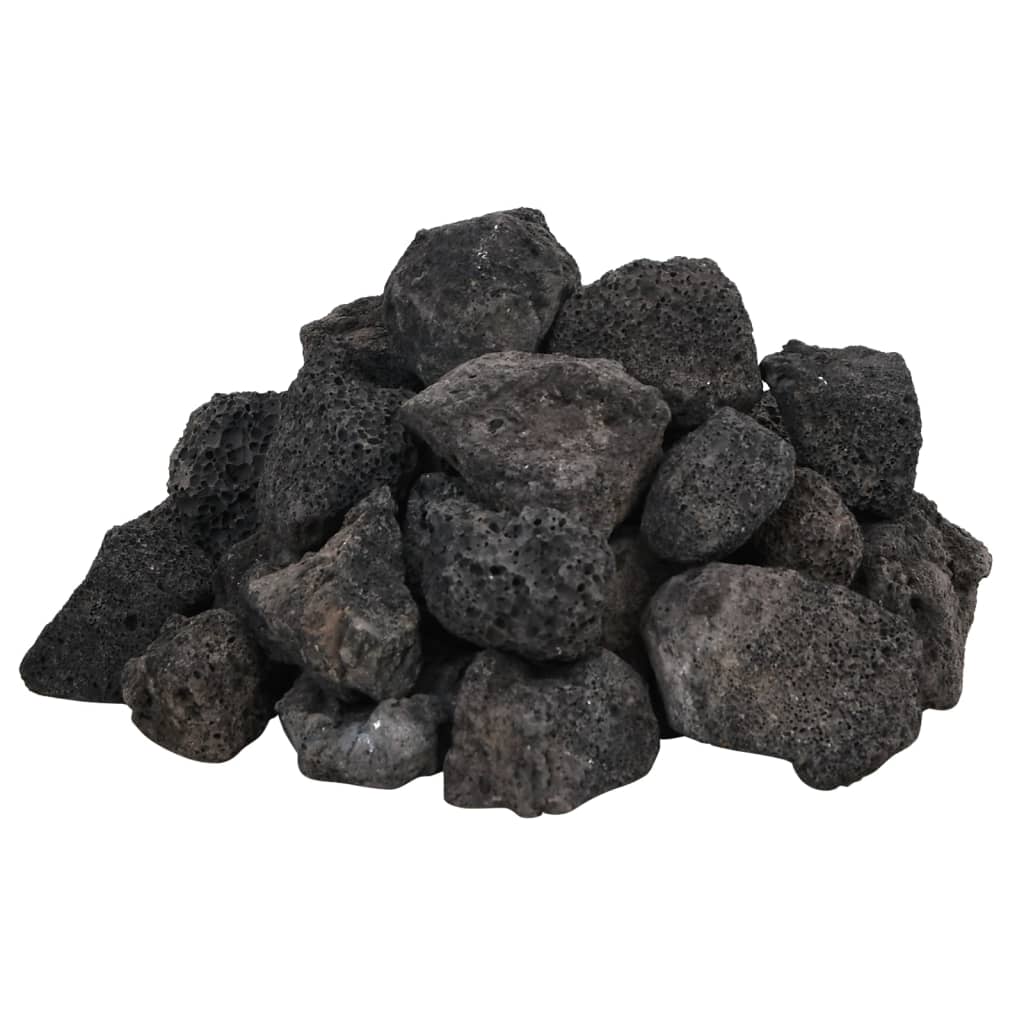 Rocce Vulcaniche 10 kg Nere 3-5 cm 155319