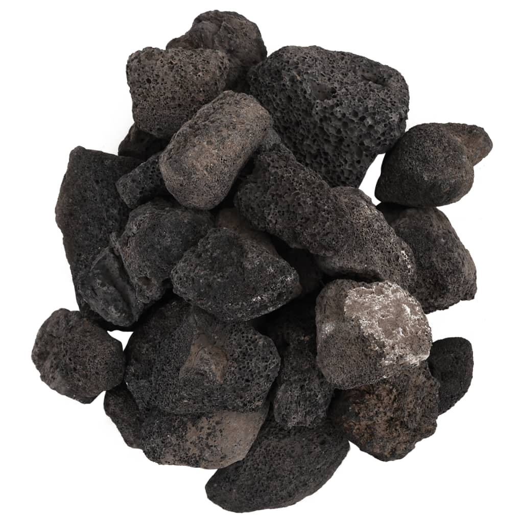 Rocce Vulcaniche 25 kg Nere 5-8 cm 155322