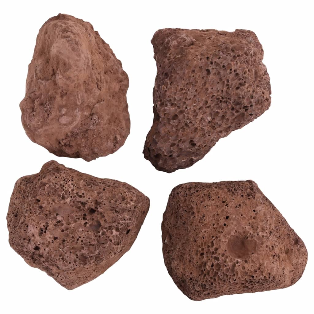 Rocce Vulcaniche 10 kg Rosse 10-30 cm 155323