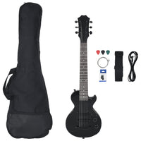 Chitarra Elettrica per Bambini con Custodia Nera 3/4 30" 70196