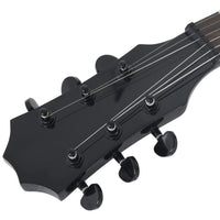 Chitarra Elettrica per Bambini con Custodia Nera 3/4 30" 70196