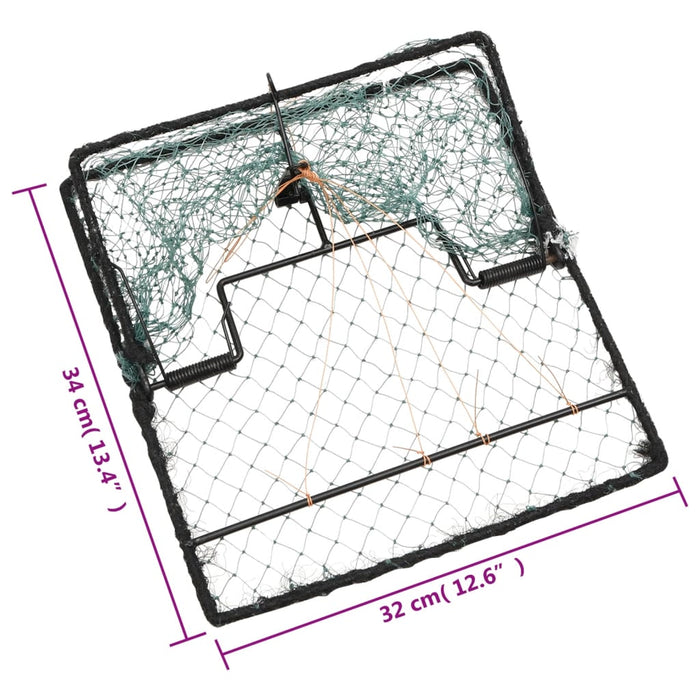 Trappola per Uccelli Verde 34x32 cm in Acciaio 155268