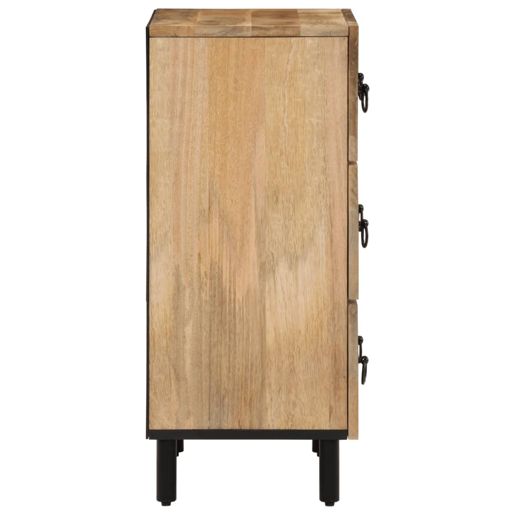 Credenza 60x33x75 cm in Legno Massello di Mango 358215