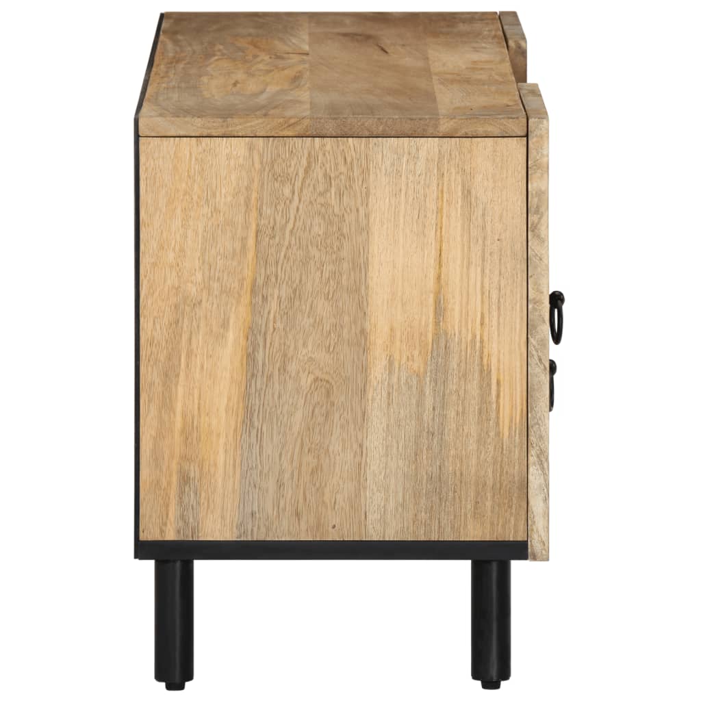 Mobile Porta TV 105x33x46cm in Legno Massello di Mango 358226