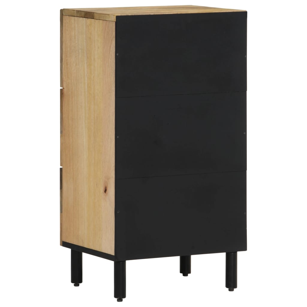 Credenza 40x33x75 cm in Legno Massello di Mango 358235