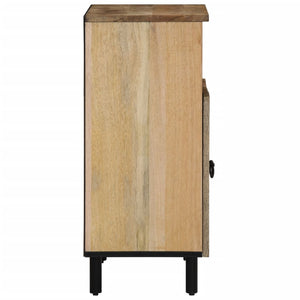 Credenza 60x33x75 cm in Legno Massello di Mango 358237