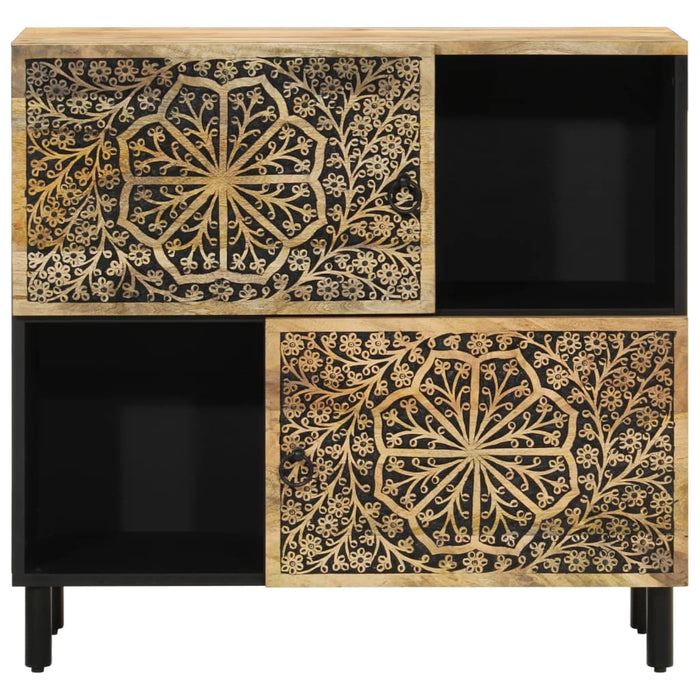 Credenza 80x33x75 cm in Legno Massello di Mango 358239