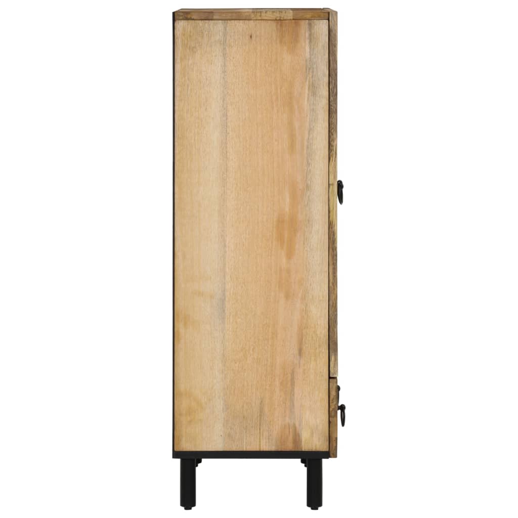 Credenza 60x33x110 cm in Legno Massello di Mango 358242