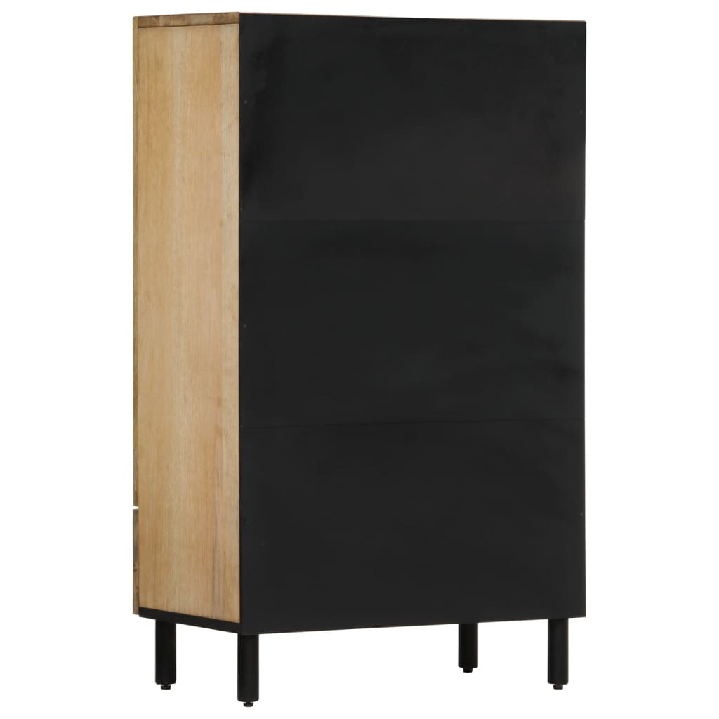 Credenza 60x33x110 cm in Legno Massello di Mango 358242