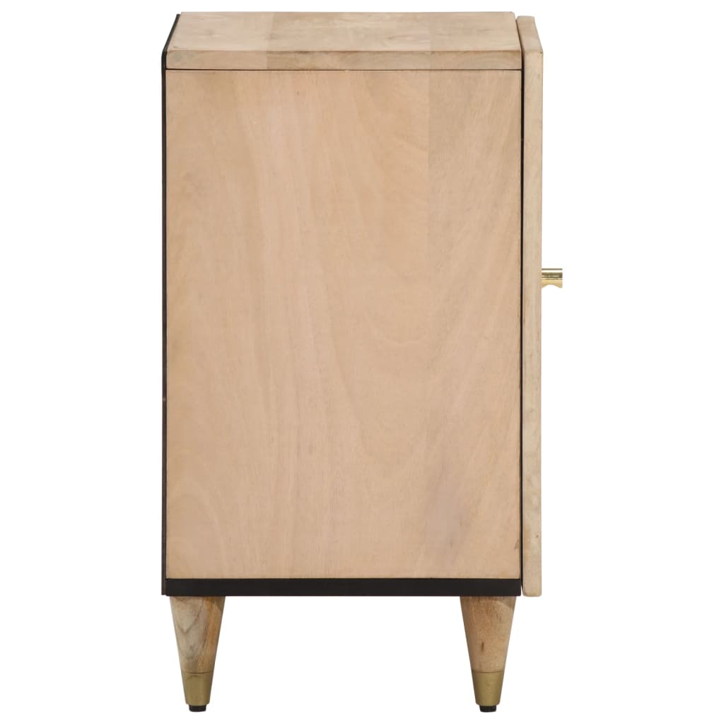 Mobile da Bagno 38x33x58 cm in Legno Massello di Mango 358269