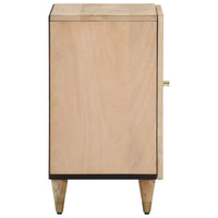 Mobile da Bagno 38x33x58 cm in Legno Massello di Mango 358269