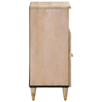 Credenza 60x33x75 cm in Legno Massello di Mango 358273