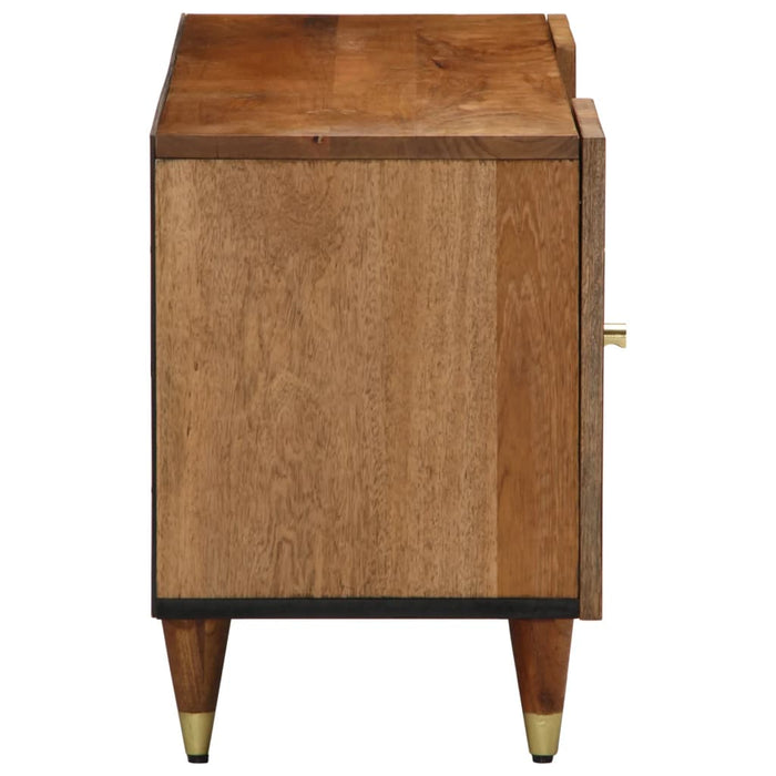 Mobile Porta TV 105x33x46cm in Legno Massello di Mango 358284