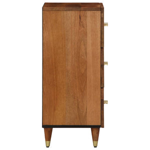 Credenza 40x33x75 cm in Legno Massello di Mango 358307