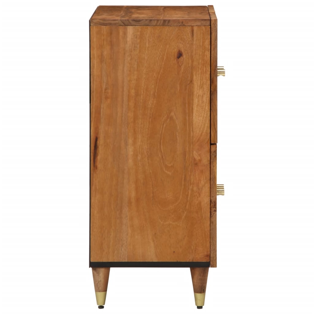 Credenza 60x33x75 cm in Legno Massello di Mango 358310