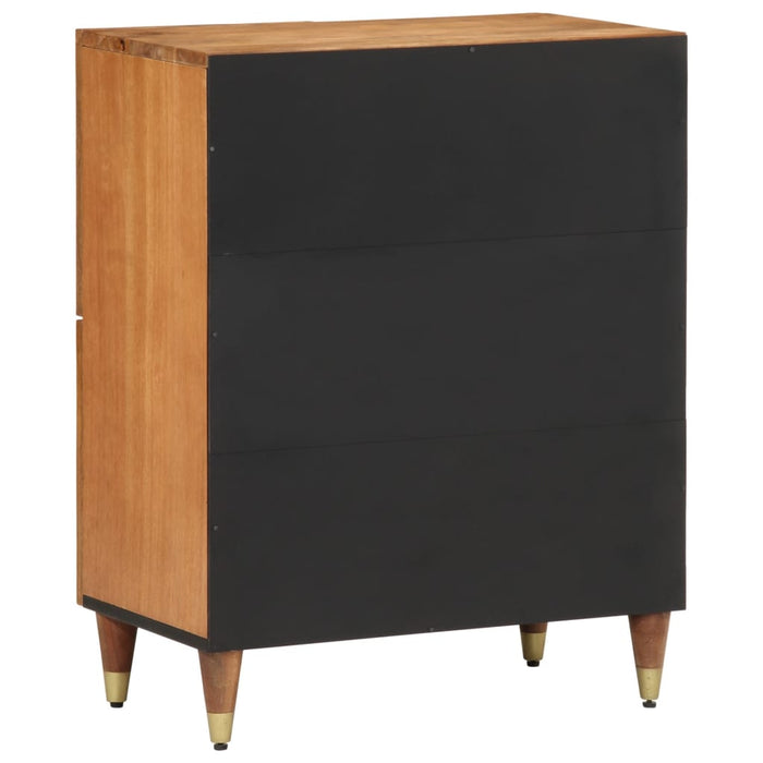 Credenza 60x33x75 cm in Legno Massello di Mango 358310