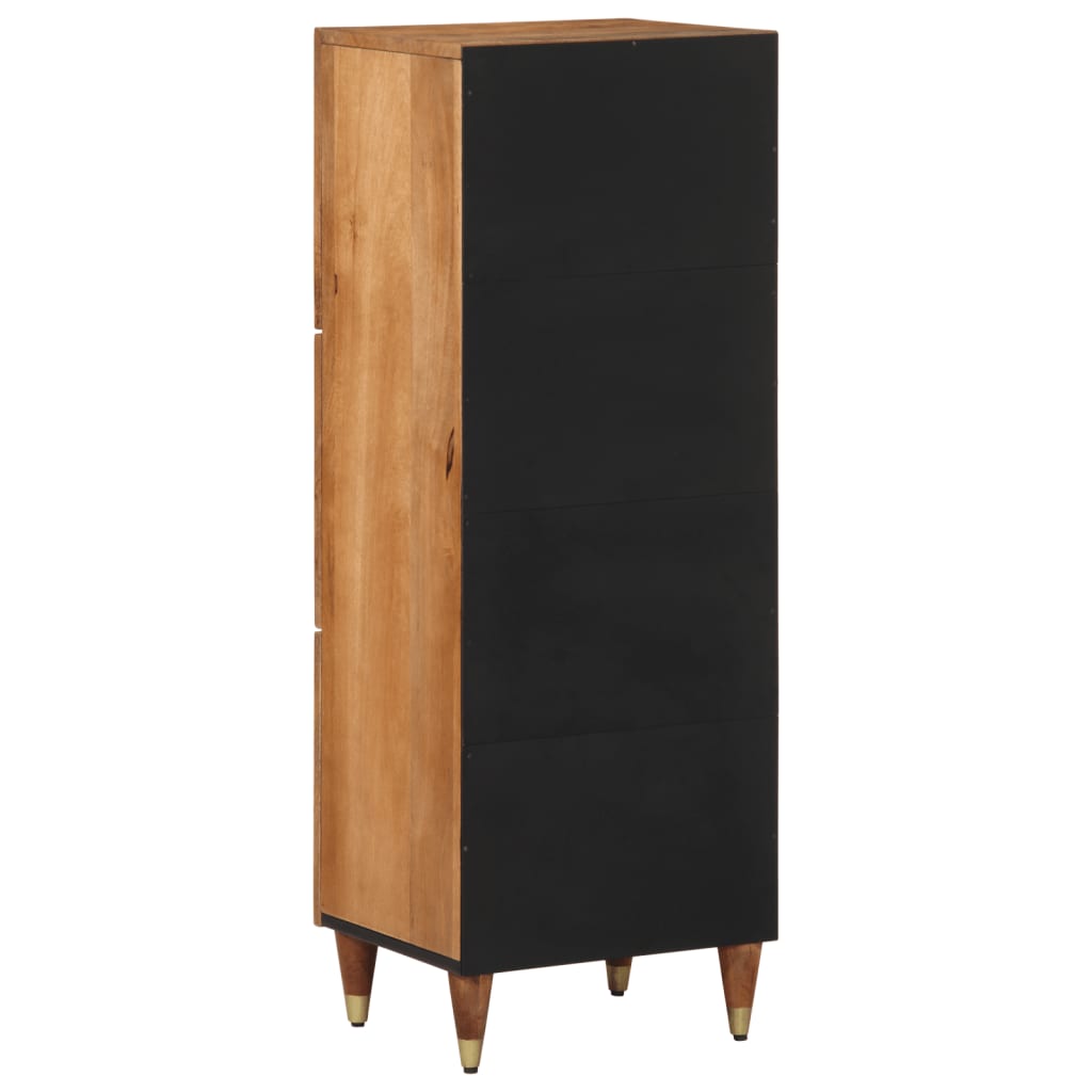 Credenza 40x33x110 cm in Legno Massello di Mango 358313