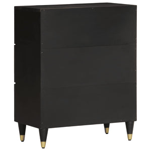 Credenza 60x33x75 cm in Legno Massello di Mango 358323