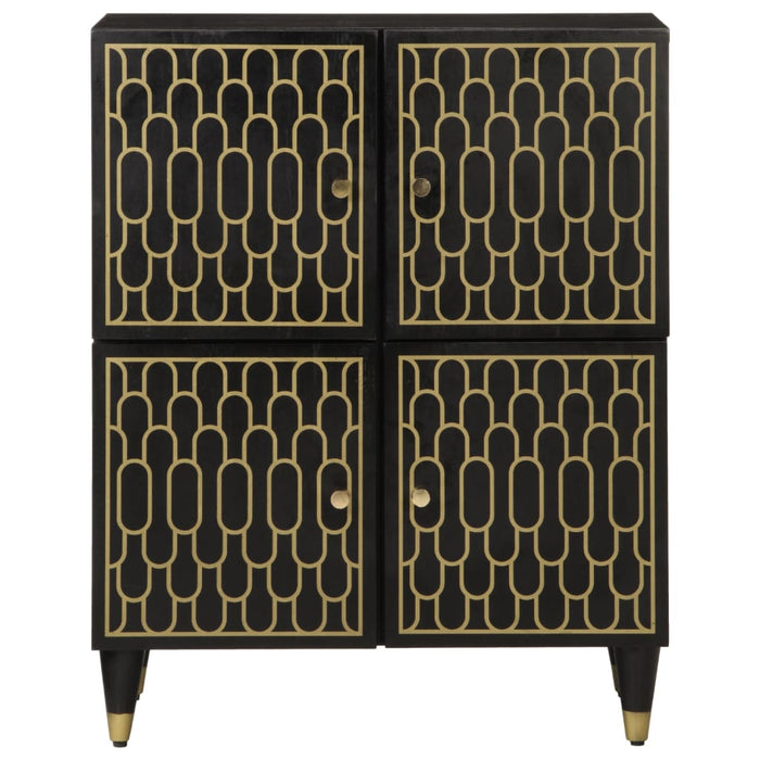 Credenza 60x33x75 cm in Legno Massello di Mango 358346