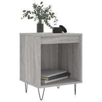 Comodino Grigio Sonoma 40x35x50 cm in Legno Multistratocod mxl 102829