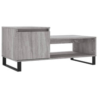 Tavolino da Salotto grigio sonoma 100x50x45cm Legno Multistrato 830842