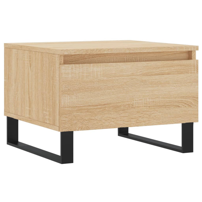 Tavolino da Salotto Rovere Sonoma 50x46x35 cm Legno Multistrato 830882