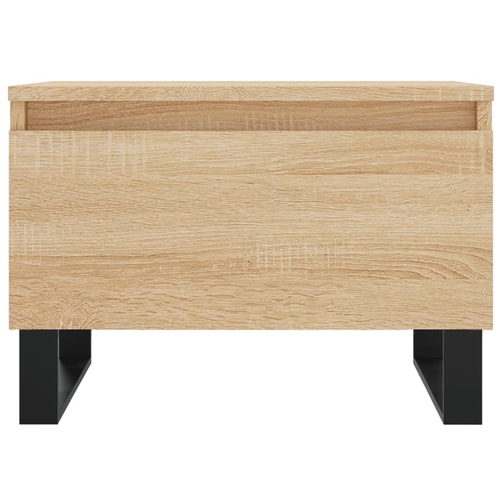 Tavolino da Salotto Rovere Sonoma 50x46x35 cm Legno Multistrato 830882