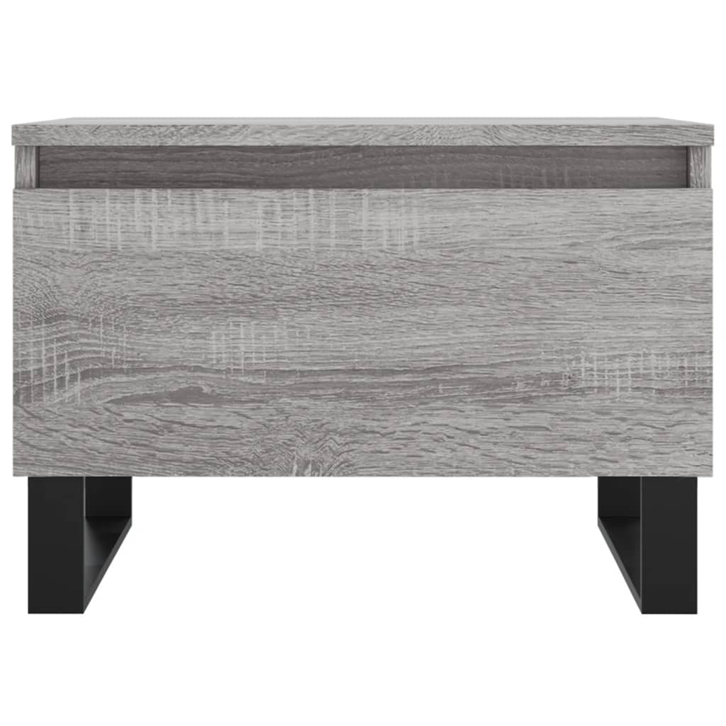 Tavolini Salotto 2pz Grigio Sonoma 50x46x35cm Legno Multistrato 830889