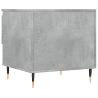 Tavolino da Salotto Grigio Cemento 50x46x50cm Legno Multistrato 830900