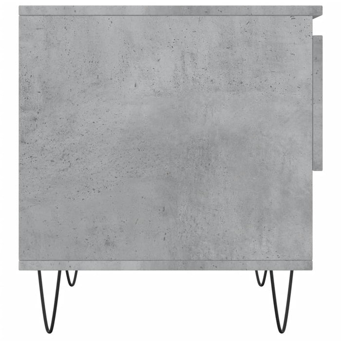 Tavolini Salotto 2pz Grigio Cemento 50x46x50 Legno Multistrato 830917